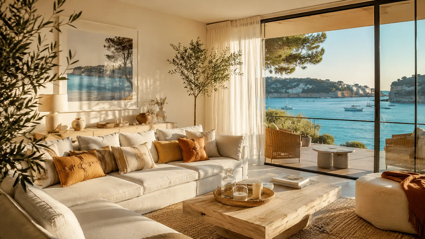 Appartement Airbnb vue mer Côte d'Azur — revenus location courte durée Marseille La Ciotat