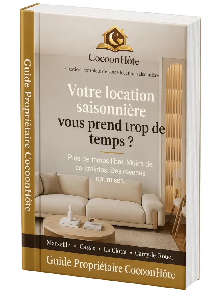 Guide Propriétaire CocoonHôte pour propriétaires de locations saisonnières Airbnb à Marseille, Cassis, La Ciotat et Carry-le-Rouet