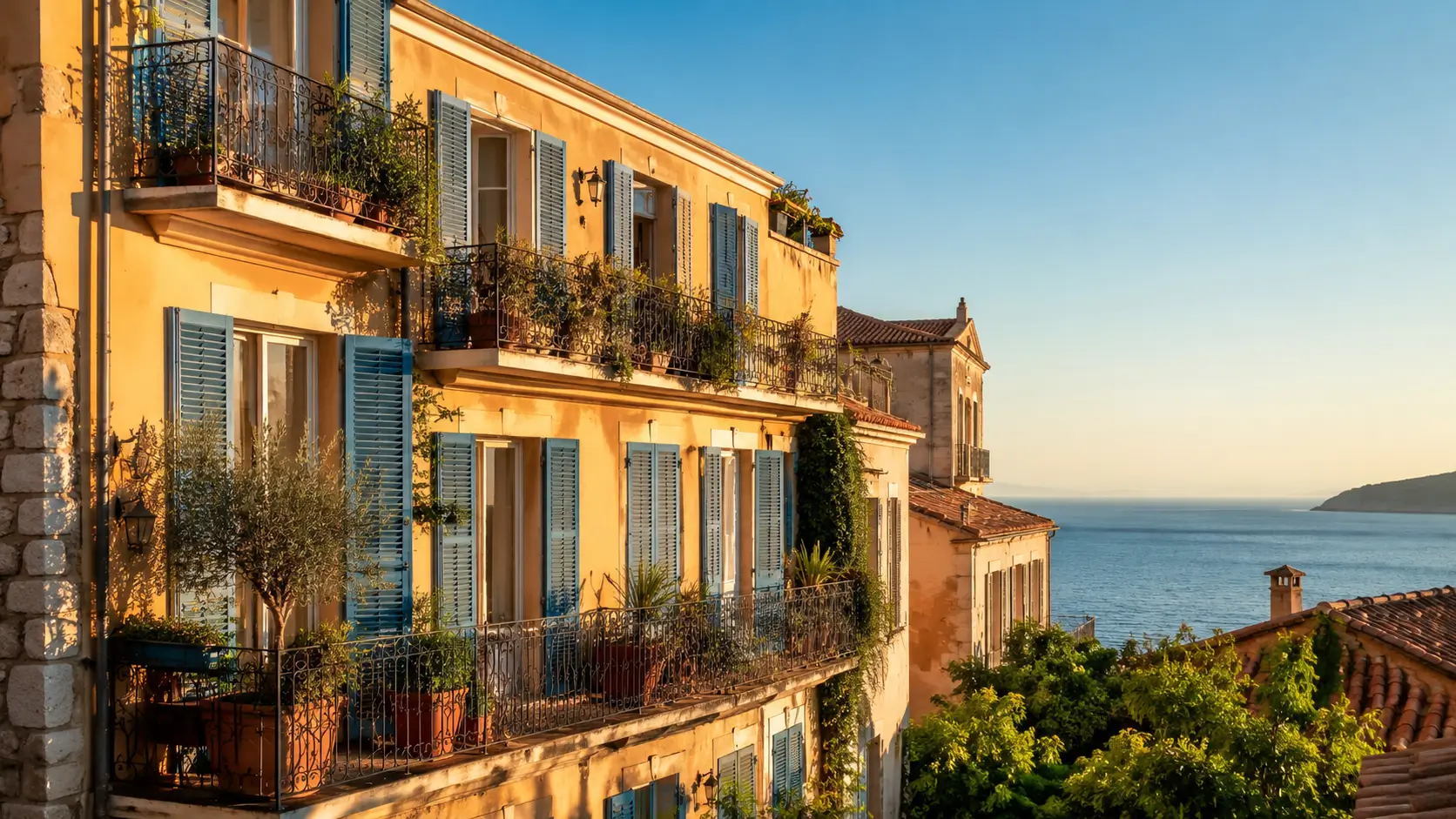 Immeuble en copropriété sur la côte méditerranéenne concerné par la location courte durée