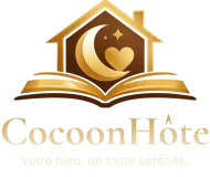 Logo CocoonHôte - Conciergerie Airbnb & Booking, intendance et assistance aux locations saisonnières